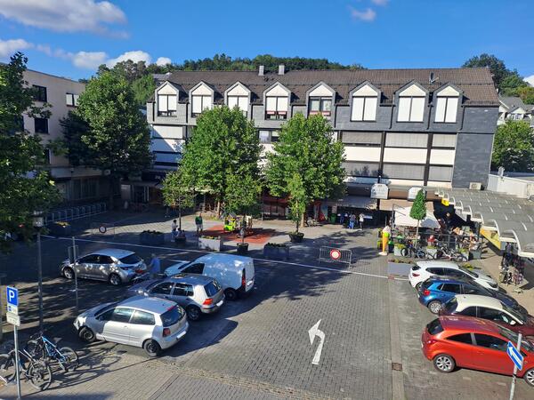 Hufeisenparkplatz Zwischenstand