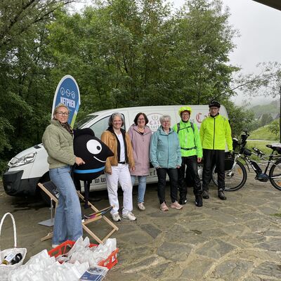Bild vergr&ouml;&szlig;ern: Gruppenfoto Bike & Breakfast Dreis-Tiefenbach