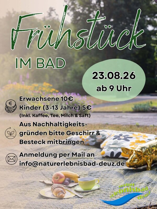 Bild vergr&ouml;&szlig;ern: Plakat Frühstück im Bad