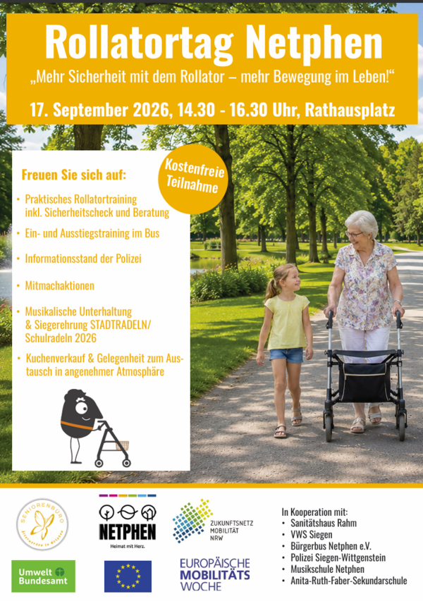 Bild vergr&ouml;&szlig;ern: Plakat Rollatortag