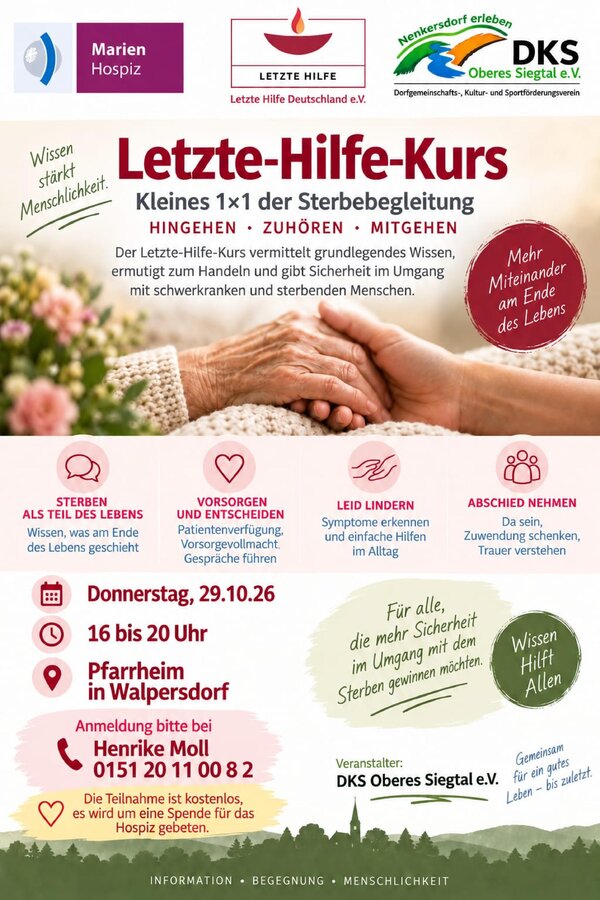 Bild vergr&ouml;&szlig;ern: DKS Letzte-Hilfe-Kurs