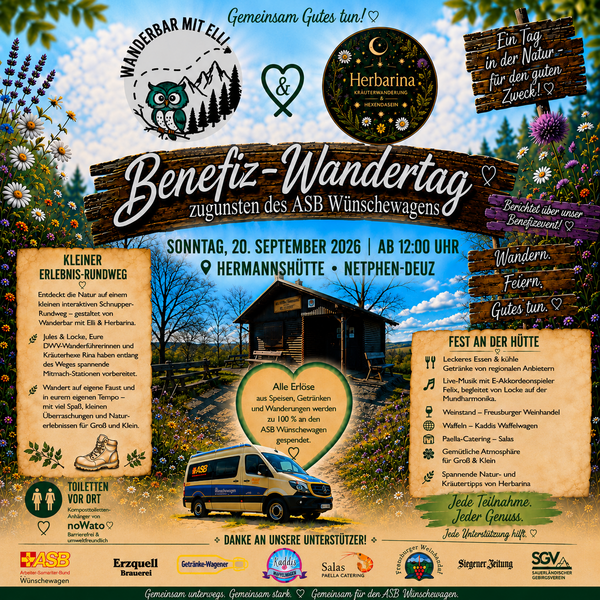 Bild vergr&ouml;&szlig;ern: Benefiz Wandertag