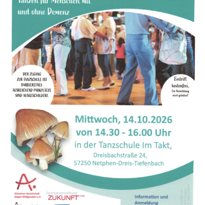 Plakat Tanz mal wieder 