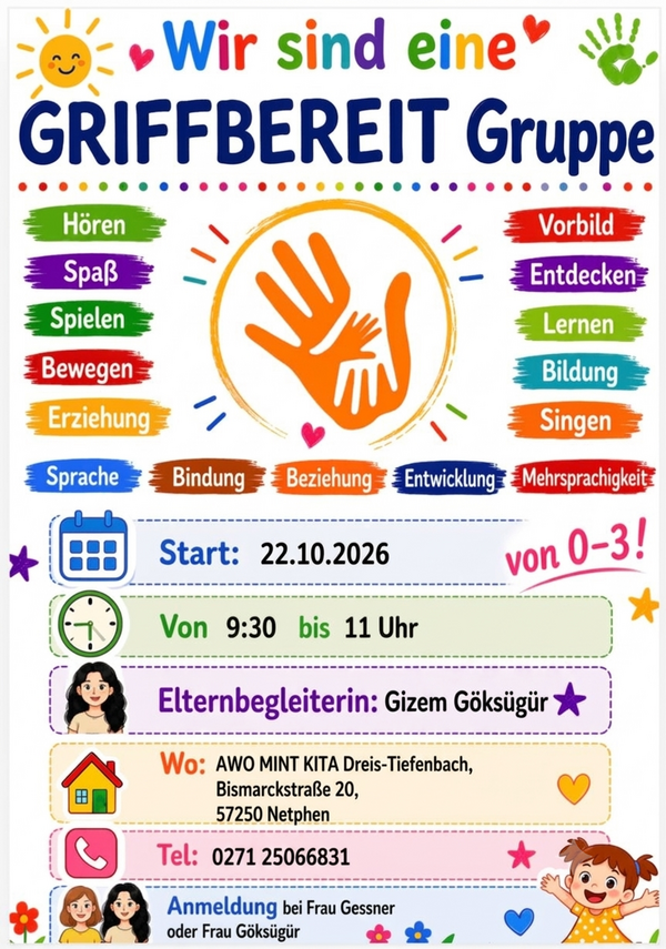 Bild vergr&ouml;&szlig;ern: Plakat Griffbereit Gruppe