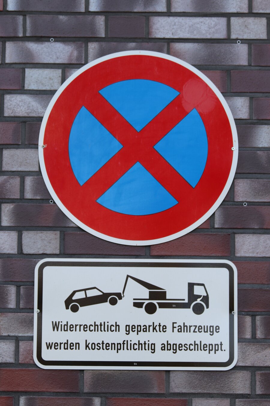Parkverbot Beispielfoto