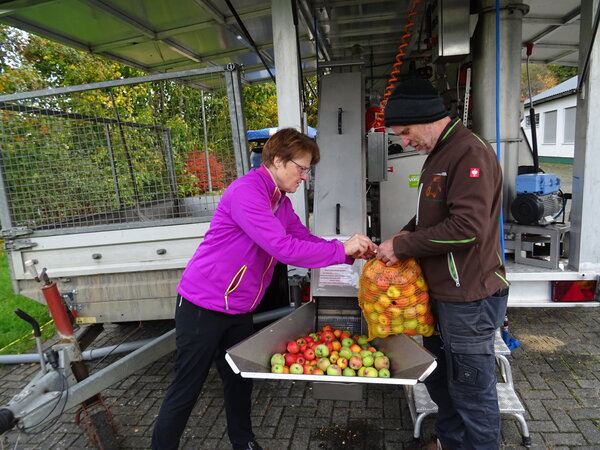 Bild vergr&ouml;&szlig;ern: Obstpresse in Irmgarteichen 2026