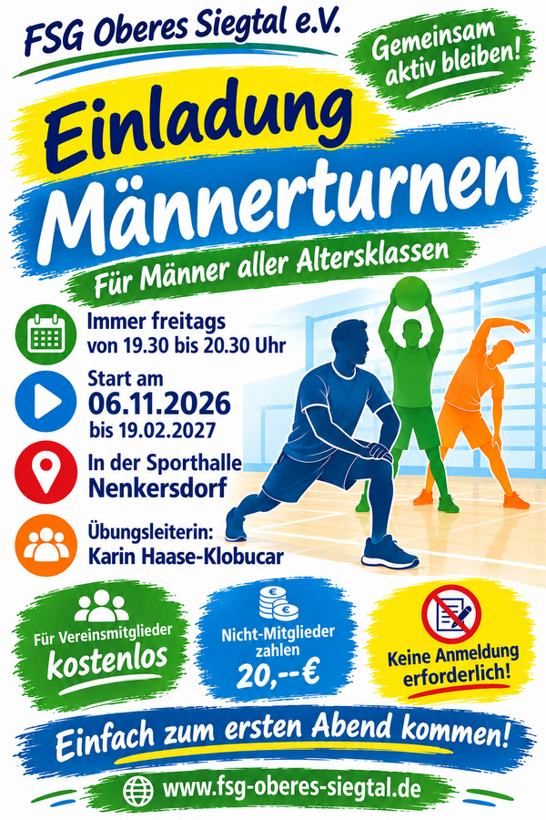 Bild vergr&ouml;&szlig;ern: Männerturnen