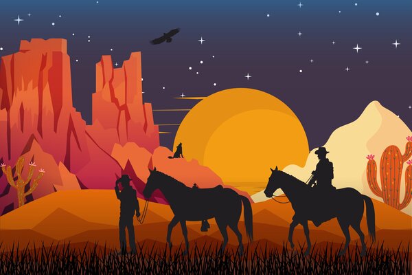 Bild vergr&ouml;&szlig;ern: Wilder Westen