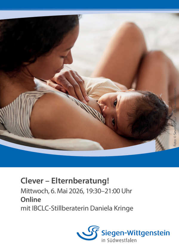 Plakat Start in die Stillzeit