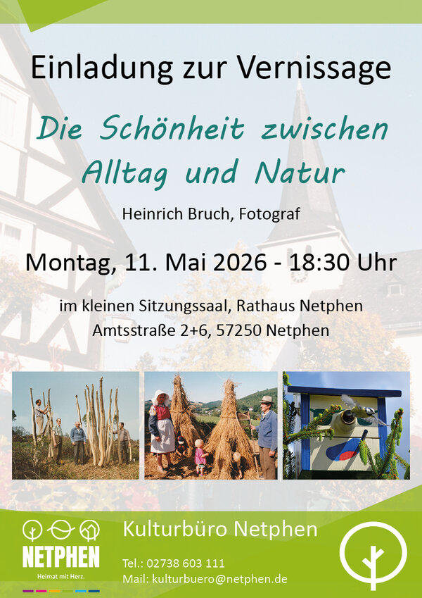 Plakat Vernissage Bruch