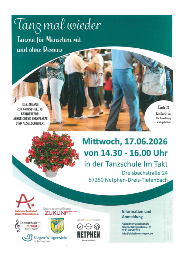Tanz mal wieder Plakat Juni 2026